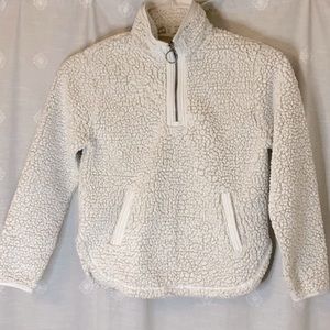 Girls Sherpa Pullover Size 10/12